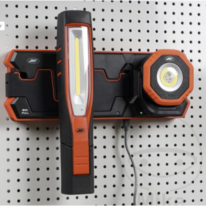 INDUKCYJNA STACJA ŁADUJĄCA / ŁADOWARKA JMP DLA DWÓCH LAMP WARSZTATOWYCH