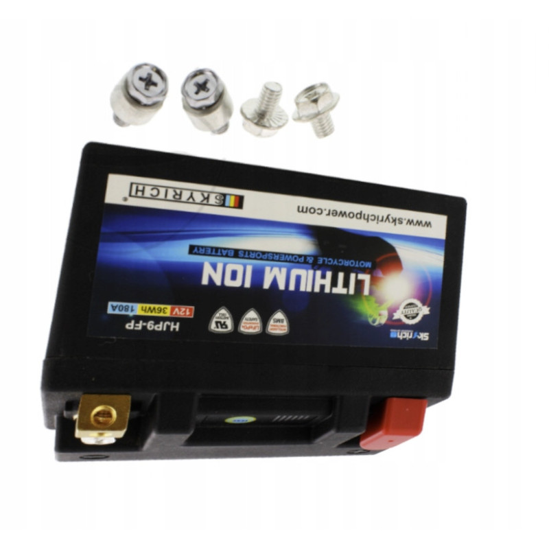 ULTRA LEKKI AKUMULATOR LITOWO - JONOWY SKYRICH APRILIA RXV 450 RXV450 06-15