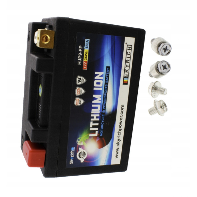 ULTRA LEKKI AKUMULATOR LITOWO - JONOWY SKYRICH HONDA NTV 650 NTV650 1988-97