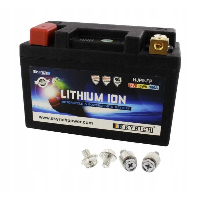 ULTRA LEKKI AKUMULATOR LITOWO - JONOWY SKYRICH HONDA CB 400 CB400 SF 99-01