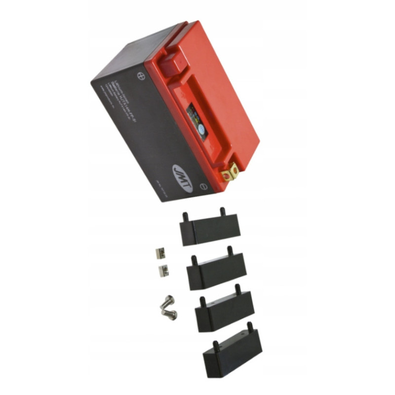 ULTRA LEKKI AKUMULATOR LITOWO - JONOWY JMT KAWASAKI KLE 650 KLE650 2007-23