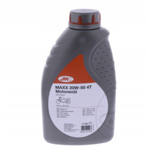 OLEJ SILNIKOWY JMC MAXX 20W50 4T 1L MINERALNY DO MOTOCYKLA