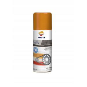 SMAR DO ŁAŃCUCHA MOTOCYKLA Z TEFLONEM REPSOL QUALIFIER CHAIN DRY 400ML PTFE