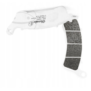 KLOCKI HAMULCOWE BREMBO LA 07HO57LA PRZÓD HONDA CBF 500 CBF500 A ABS 04-08