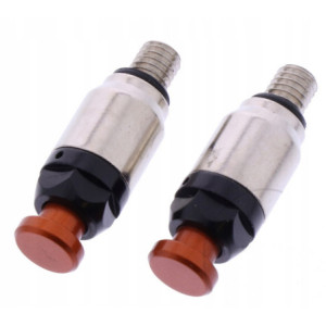 ODPOWIETRZNIKI AMORTYZATORÓW WIDELCA TELESKOPÓW PRZÓD M5 POMARAŃCZOWE