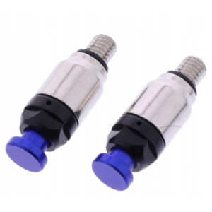 ODPOWIETRZNIKI AMORTYZATORÓW WIDELCA TELESKOPÓW PRZÓD M5 NIEBIESKIE