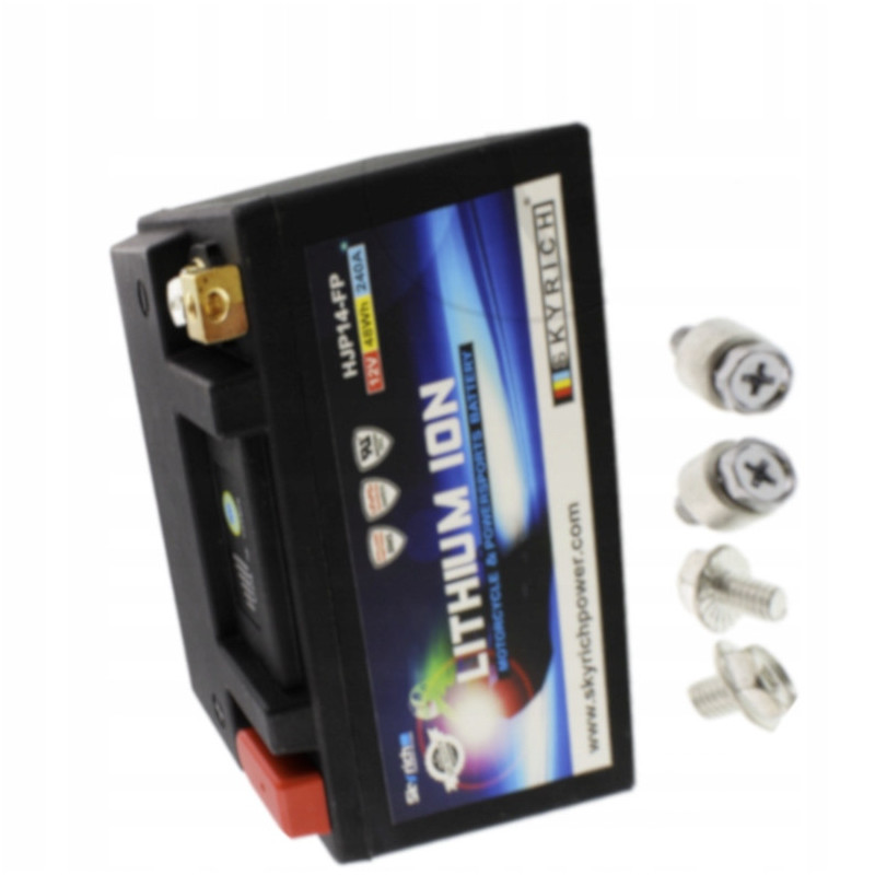 ULTRA LEKKI AKUMULATOR LITOWO - JONOWY SKYRICH TRIUMPH SPEED TRIPLE 955 EFI