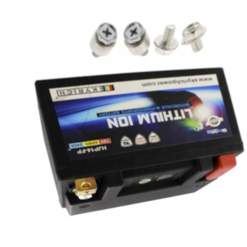 ULTRA LEKKI AKUMULATOR LITOWO - JONOWY SKYRICH TRIUMPH SPEED FOUR 600 02-05