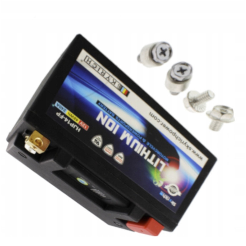 ULTRA LEKKI AKUMULATOR LITOWO - JONOWY SKYRICH TRIUMPH BONNEVILLE 800 01-06