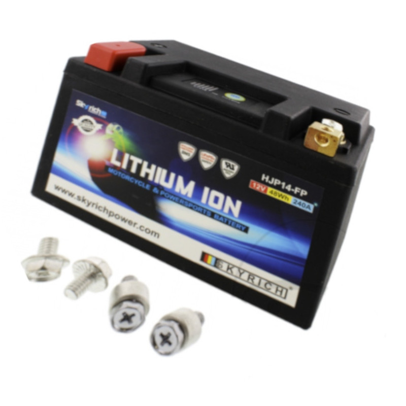 ULTRA LEKKI AKUMULATOR LITOWO - JONOWY SKYRICH SUZUKI GSX-R 750 GSX-R750 W