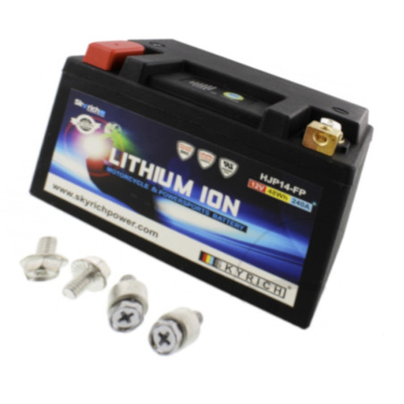 ULTRA LEKKI AKUMULATOR LITOWO - JONOWY SKYRICH SUZUKI GSX-R 750 GSX-R750 W