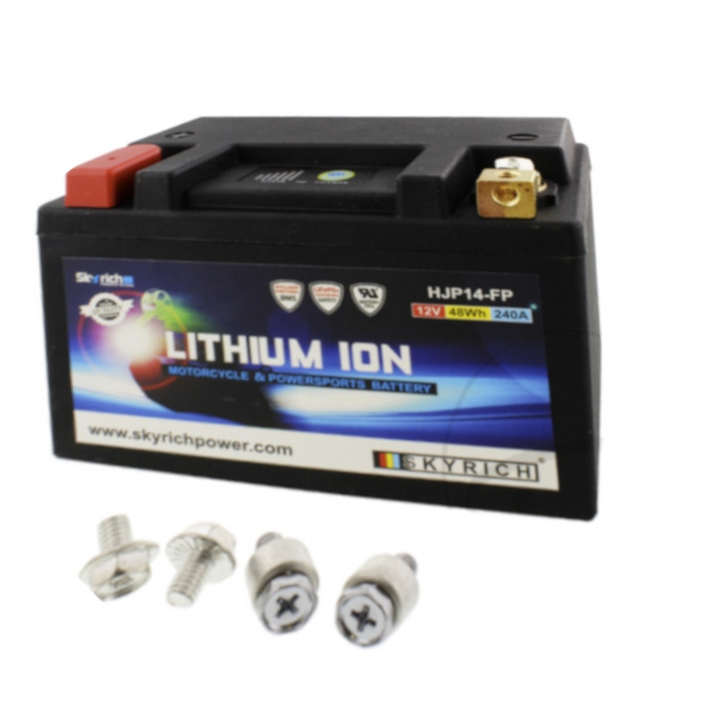 ULTRA LEKKI AKUMULATOR LITOWO - JONOWY SKYRICH PIAGGIO X8 250 IE 2006-2008