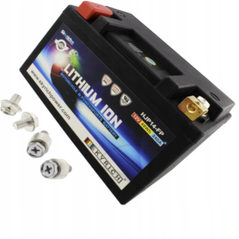 ULTRA LEKKI AKUMULATOR LITOWO - JONOWY SKYRICH PIAGGIO X10 125 4V 2012-2016