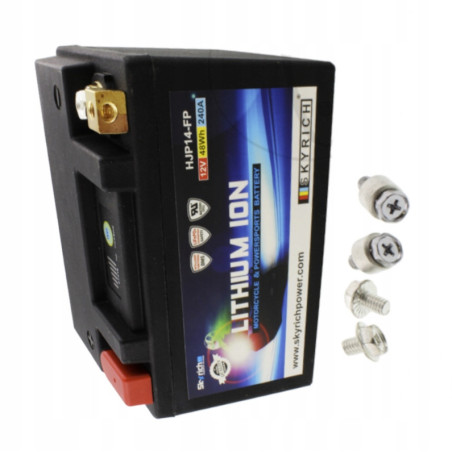 ULTRA LEKKI AKUMULATOR LITOWO - JONOWY SKYRICH PIAGGIO CARNABY 125 2007-11