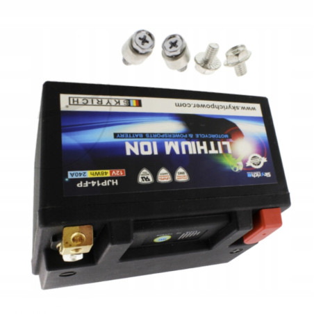 ULTRA LEKKI AKUMULATOR LITOWO - JONOWY SKYRICH PIAGGIO BEVERLY 400 2006-23