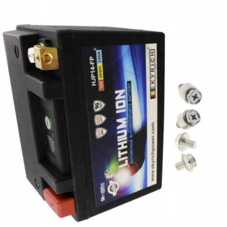 ULTRA LEKKI AKUMULATOR LITOWO - JONOWY SKYRICH PEUGEOT SATELIS 500 2007-12