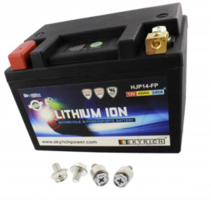 ULTRA LEKKI AKUMULATOR LITOWO - JONOWY SKYRICH MOTO GUZZI V7 750 2012-2020