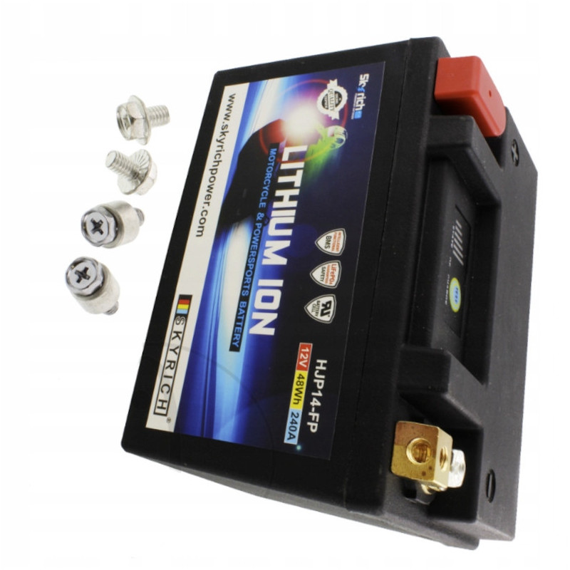 ULTRA LEKKI AKUMULATOR LITOWO - JONOWY SKYRICH KYMCO XCITING 250 2006-2008