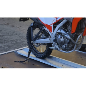 KOMPLETNY SYSTEM MOCOWANIA TYLNEGO KOŁA PASY DO TRANSPORTU MOTOCYKLI SIX-ON