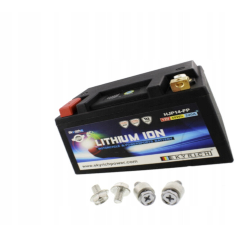 ULTRA LEKKI AKUMULATOR LITOWO - JONOWY SKYRICH KAWASAKI ZZR 600 ZZR600