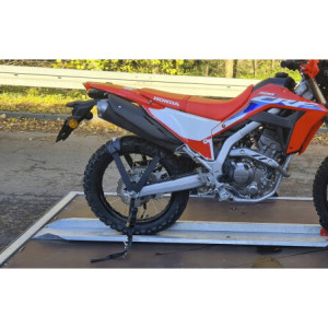 KOMPLETNY SYSTEM MOCOWANIA TYLNEGO KOŁA DO TRANSPORTU MOTOCYKLI PASY ZESTAW