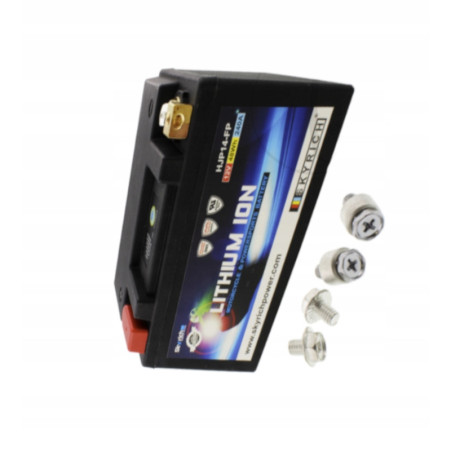 ULTRA LEKKI AKUMULATOR LITOWO - JONOWY SKYRICH KAWASAKI ZR 550 ZR550 94-99