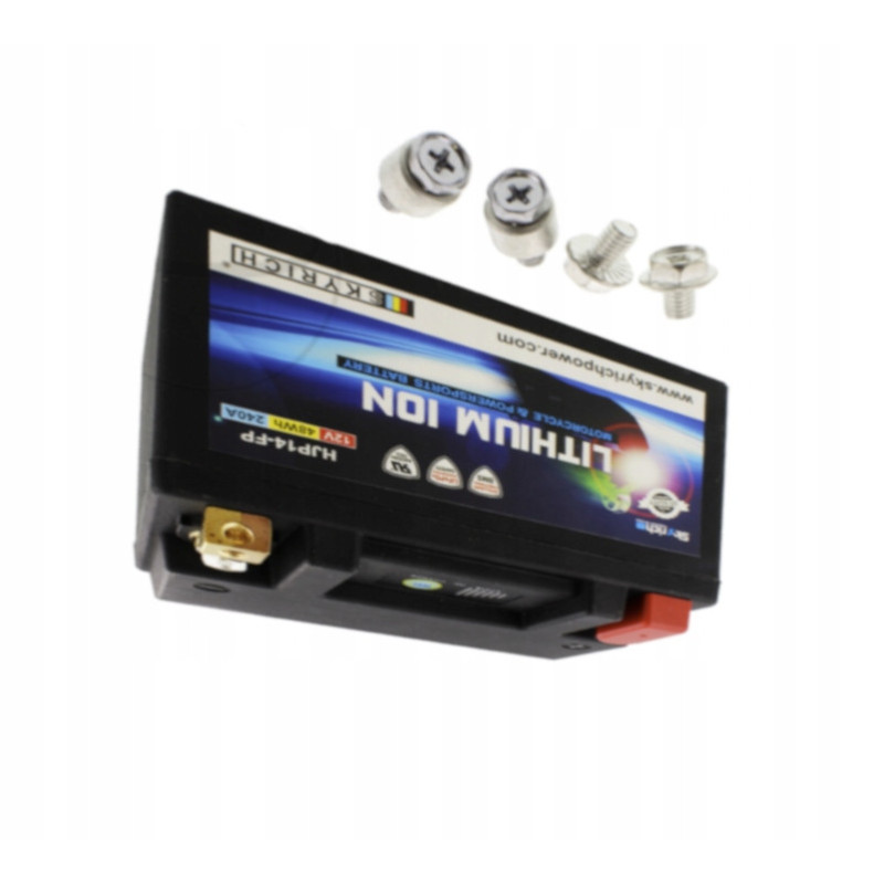 ULTRA LEKKI AKUMULATOR LITOWO - JONOWY SKYRICH KAWASAKI W 800 W800 2011-22