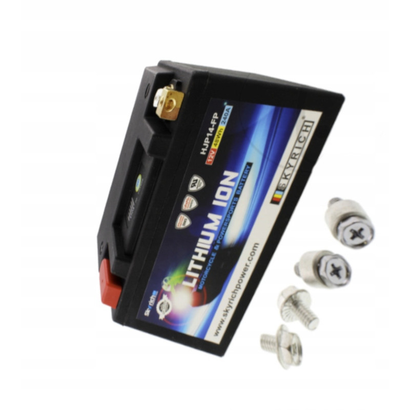 ULTRA LEKKI AKUMULATOR LITOWO - JONOWY SKYRICH KAWASAKI KFX 700 KFX700