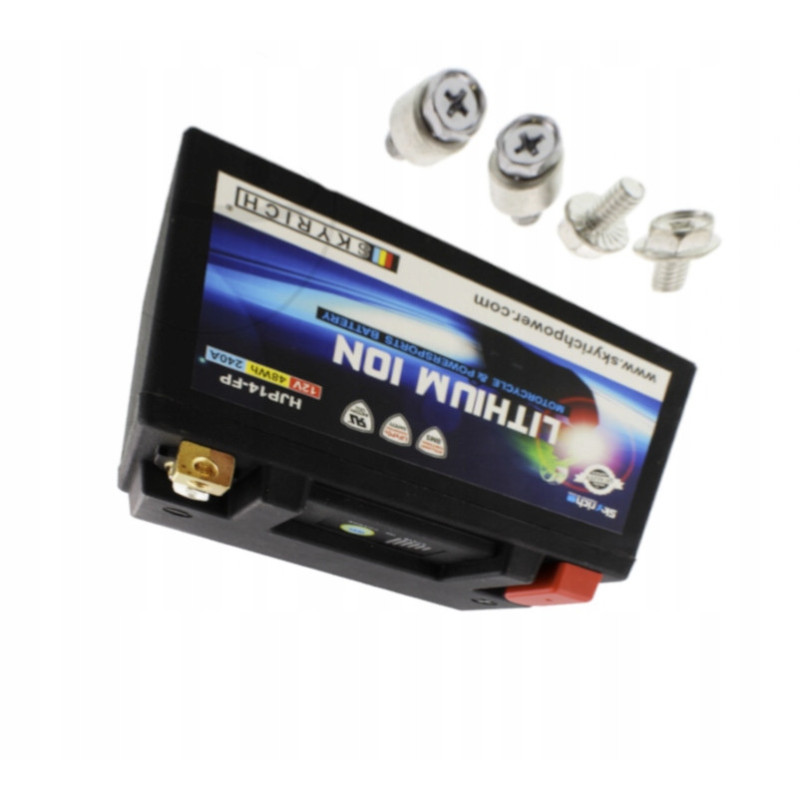 ULTRA LEKKI AKUMULATOR LITOWO - JONOWY SKYRICH KAWASAKI GTR 1400 GTR1400