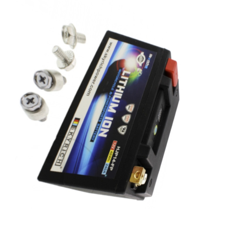 ULTRA LEKKI AKUMULATOR LITOWO - JONOWY SKYRICH KAWASAKI ER-6F 650 ER-6F650