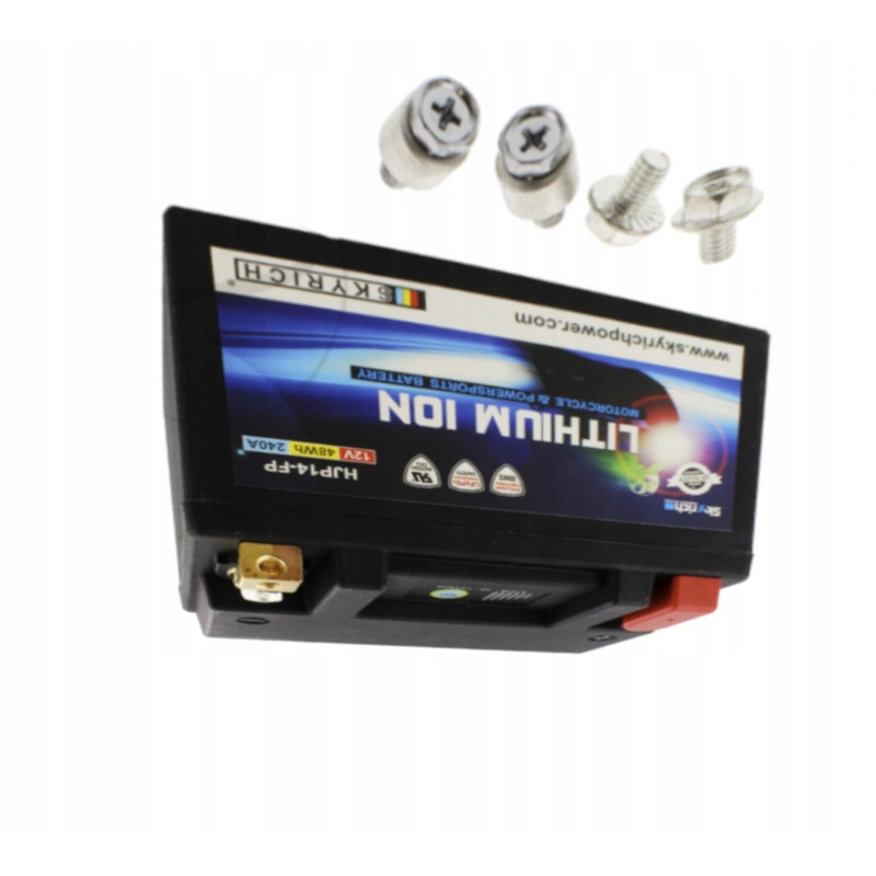 ULTRA LEKKI AKUMULATOR LITOWO - JONOWY SKYRICH HYOSUNG GV 250 GV250 2008-16