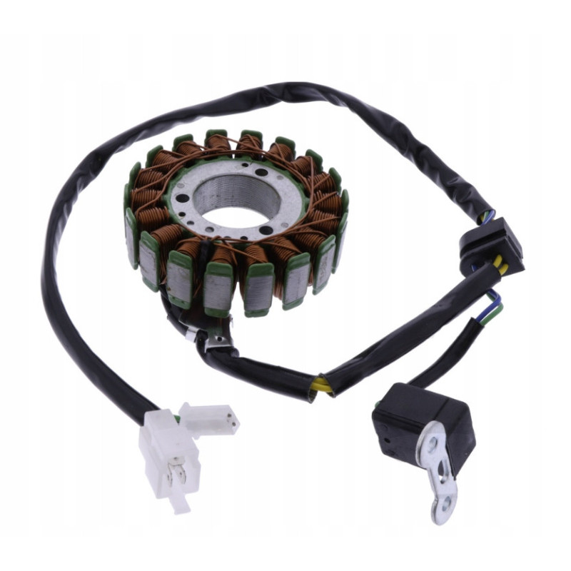 STOJAN ALTERNATORA STATOR JMP DO POJAZDU KYMCO DINK 250 DINK250 2000-2004