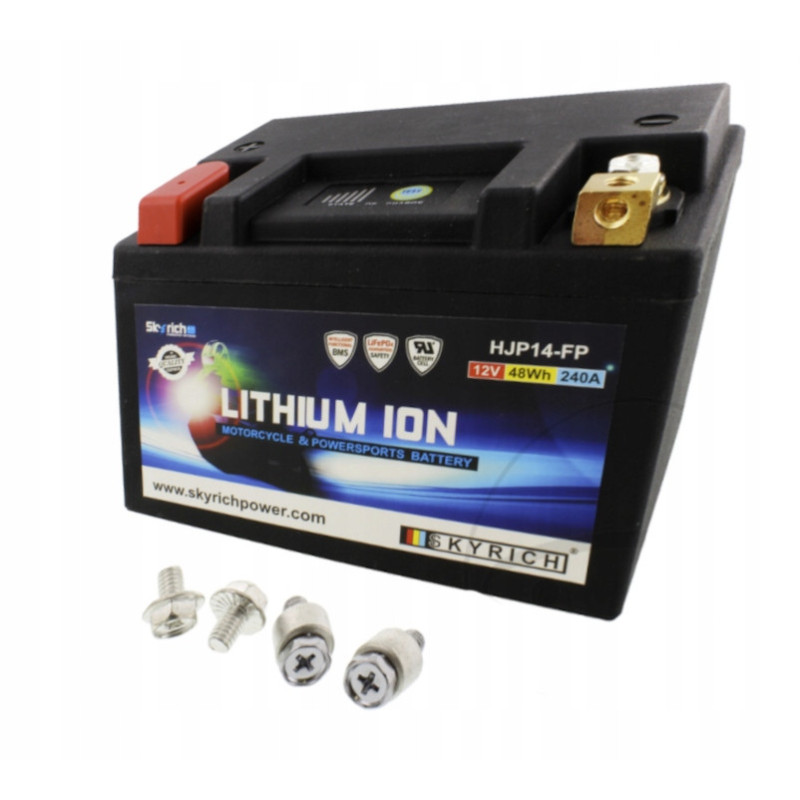 ULTRA LEKKI AKUMULATOR LITOWO - JONOWY SKYRICH HONDA XL 700 XL700 2008-2013