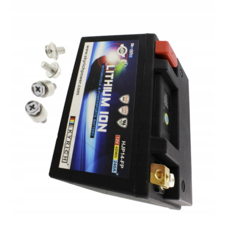 ULTRA LEKKI AKUMULATOR LITOWO - JONOWY SKYRICH HONDA VT 700 VT700 2000-2016