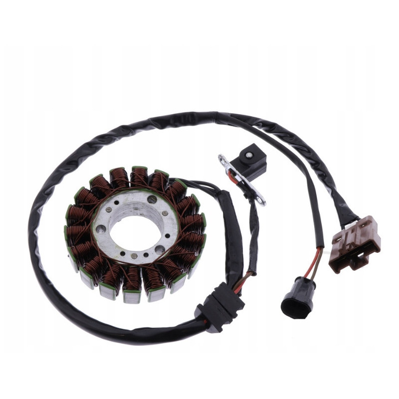 STOJAN ALTERNATORA STATOR JMP DO MOTOCYKLA GILERA FUOCO 500 2007-2017