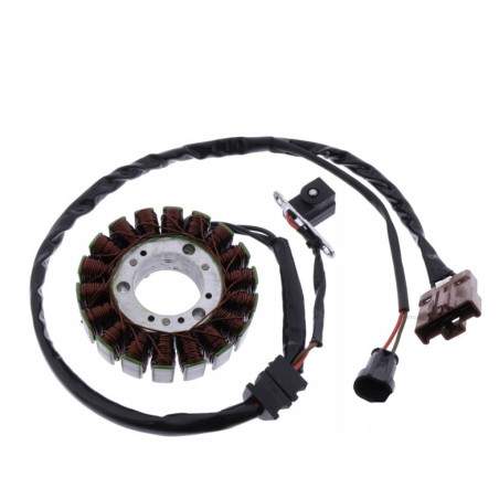 STOJAN ALTERNATORA STATOR JMP DO MOTOCYKLA APRILIA SCARABEO 500 IE 2008-12