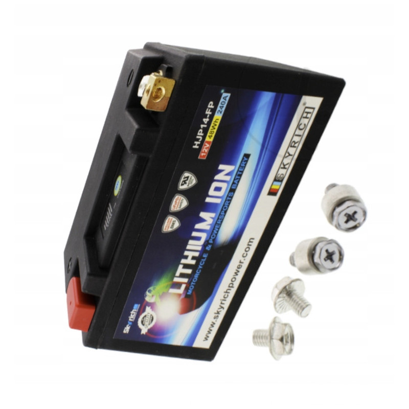 ULTRA LEKKI AKUMULATOR LITOWO - JONOWY SKYRICH HONDA PC 800 PC800 1989-1990