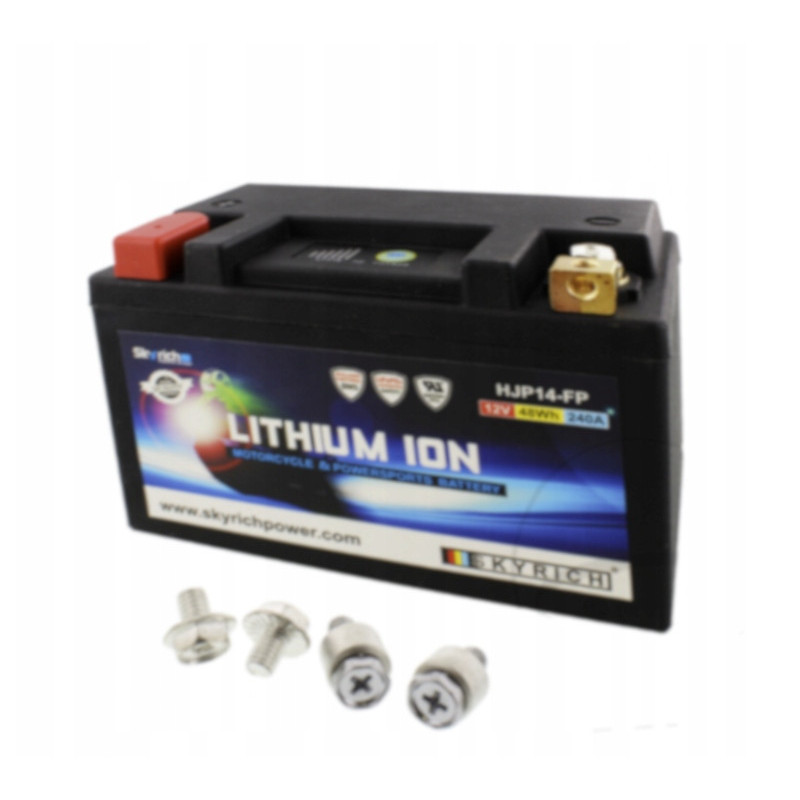 ULTRA LEKKI AKUMULATOR LITOWO - JONOWY SKYRICH HONDA FJS 400 FJS400 2006-16