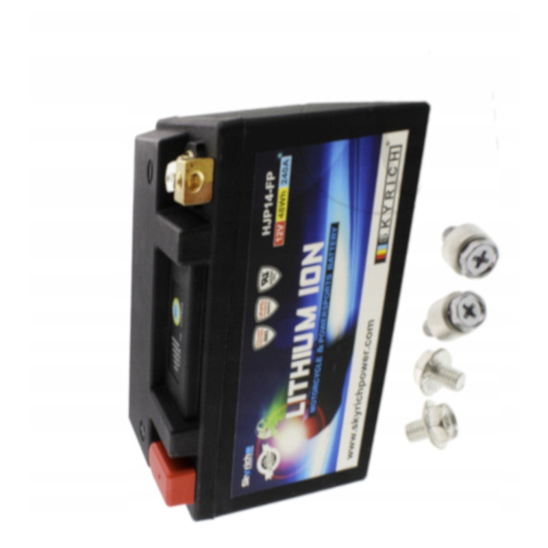 ULTRA LEKKI AKUMULATOR LITOWO - JONOWY SKYRICH GILERA NEXUS 300 2009-2014