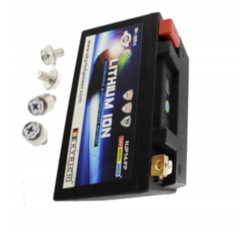 ULTRA LEKKI AKUMULATOR LITOWO - JONOWY SKYRICH GILERA FUOCO 500 2007-2017