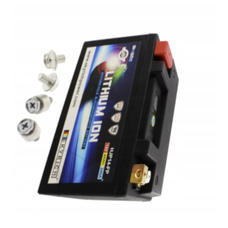 ULTRA LEKKI AKUMULATOR LITOWO - JONOWY SKYRICH DERBI RAMBLA 250 IE 2008-10