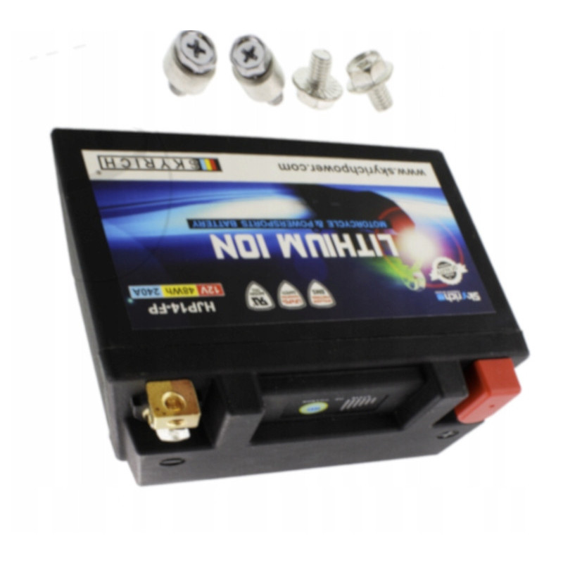 ULTRA LEKKI AKUMULATOR LITOWO - JONOWY SKYRICH DAELIM VL 125 VL125 2008-21