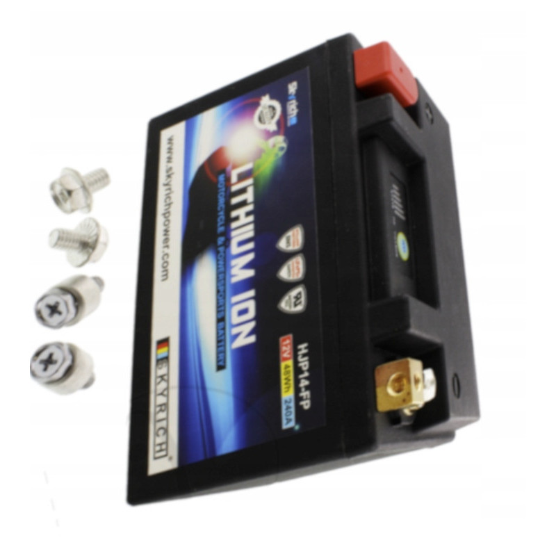 ULTRA LEKKI AKUMULATOR LITOWO - JONOWY SKYRICH DAELIM VJ 125 VJ125 2004-16