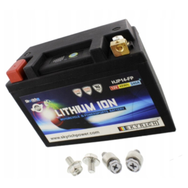 ULTRA LEKKI AKUMULATOR LITOWO - JONOWY SKYRICH DAELIM QL 125 QL125 2015-19