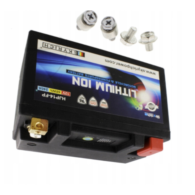 ULTRA LEKKI AKUMULATOR LITOWO - JONOWY SKYRICH BMW F 700 800 GS 2013-2017