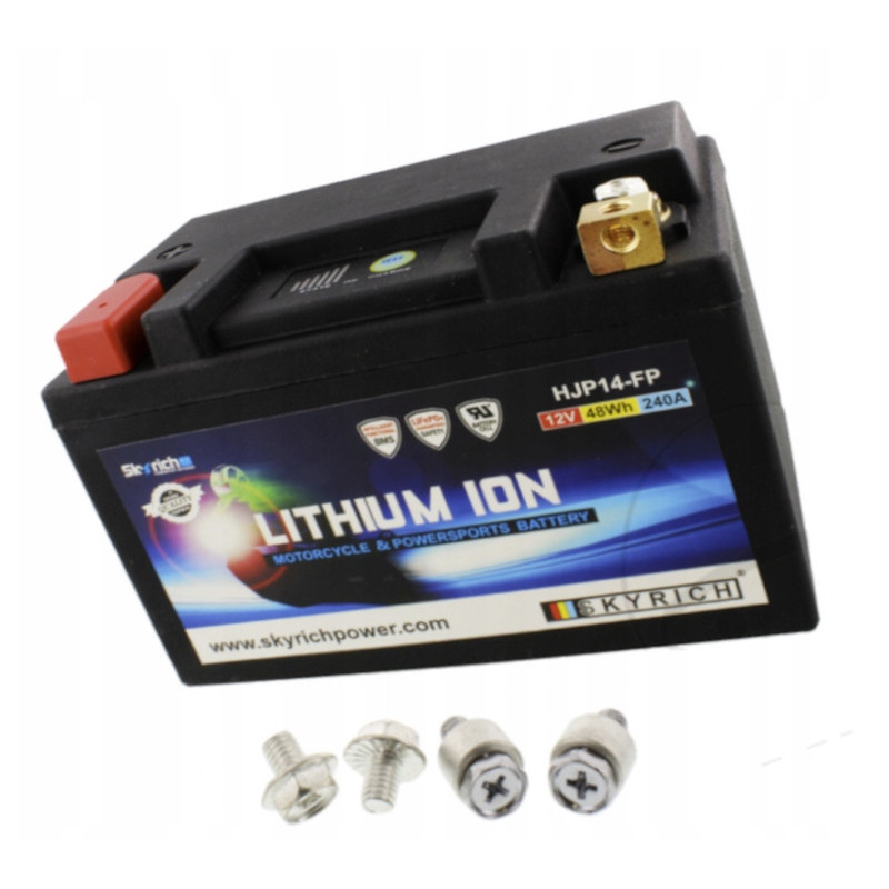 ULTRA LEKKI AKUMULATOR LITOWO - JONOWY SKYRICH APRILIA SR 125 SR125 2012-17