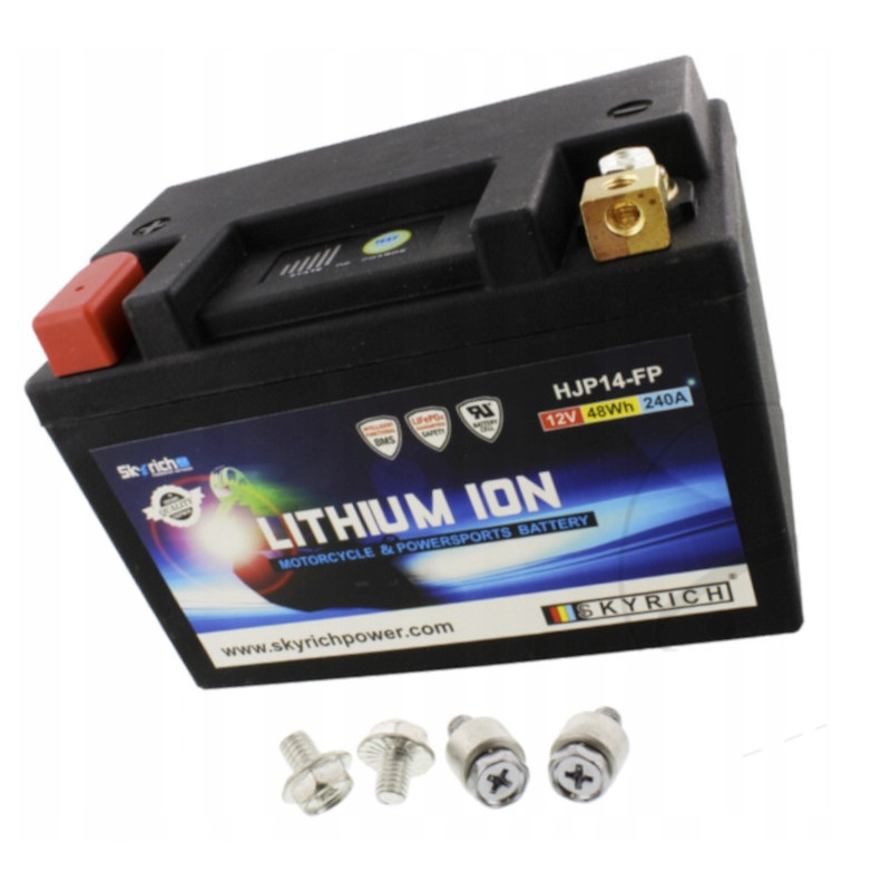 ULTRA LEKKI AKUMULATOR LITOWO - JONOWY SKYRICH APRILIA SCARABEO 200 2011-12