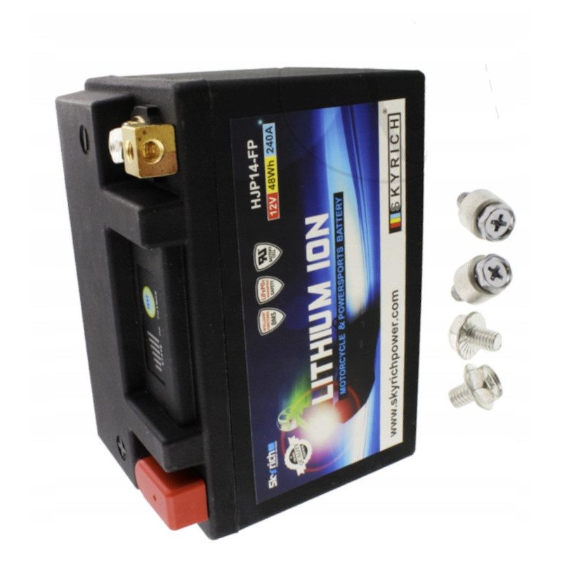 ULTRA LEKKI AKUMULATOR LITOWO - JONOWY SKYRICH APRILIA RSV 1000 RSV1000