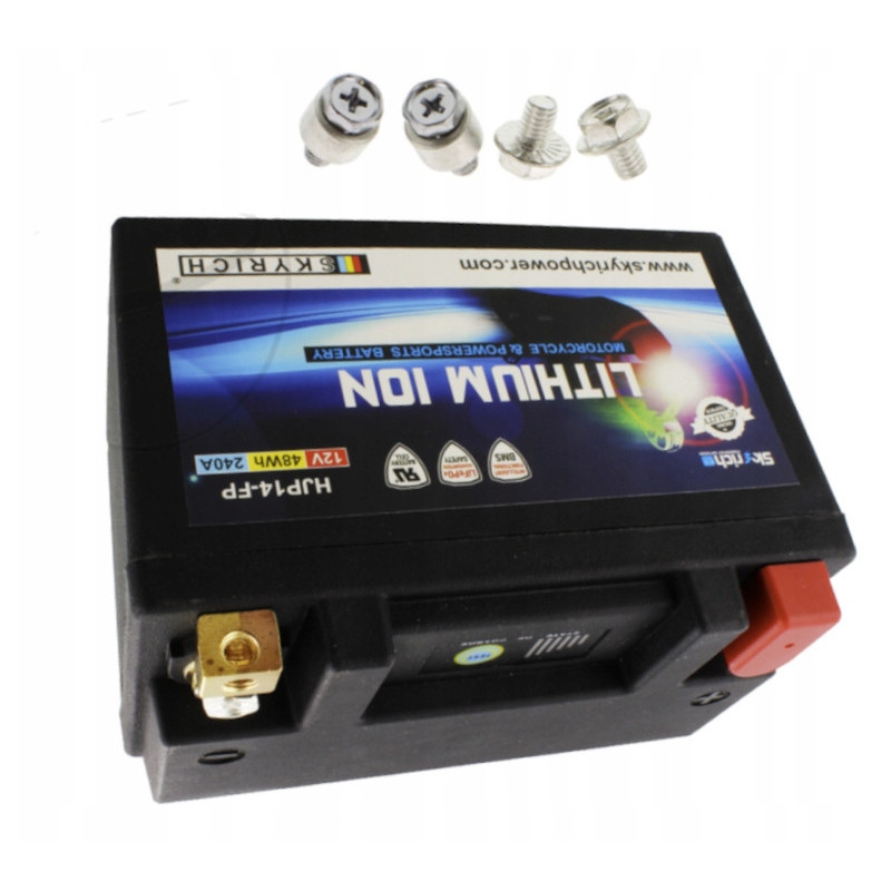 ULTRA LEKKI AKUMULATOR LITOWO - JONOWY SKYRICH APRILIA PEGASO 650 2005-2010