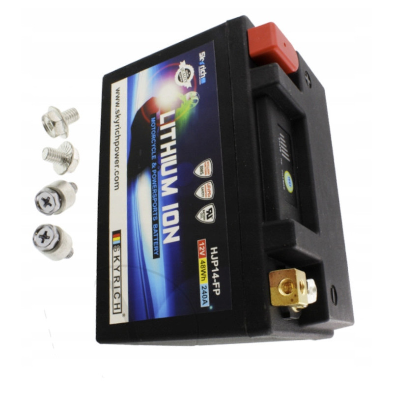 ULTRA LEKKI AKUMULATOR LITOWO - JONOWY SKYRICH APRILIA ETV 1000 2001-2009